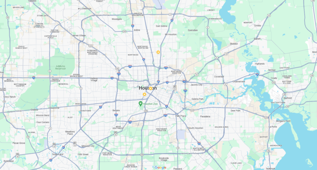 Houston Map